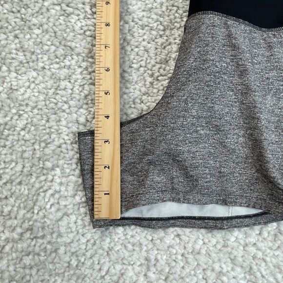 Lululemon Speed Up High Rise Shorts Heather Lux Black Gray Womens 4 - Picture 9 of 11